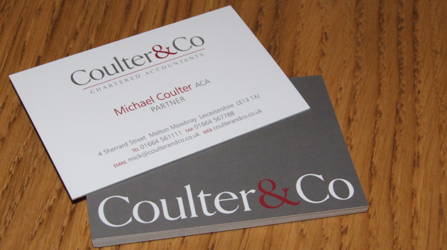 Coulter & Co Business Cards