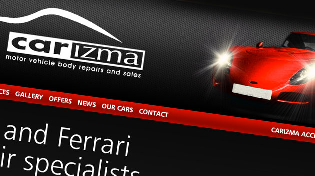 carizma.co.uk website