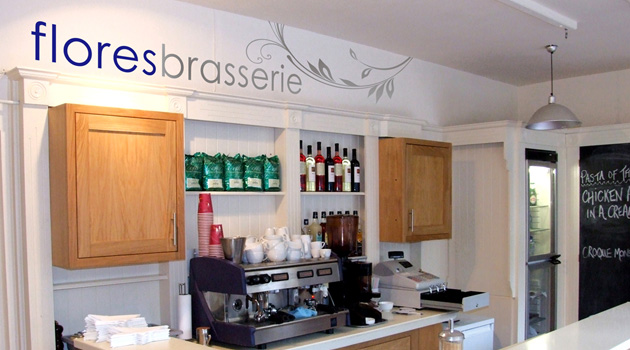Flores Brasserie Interior Graphics